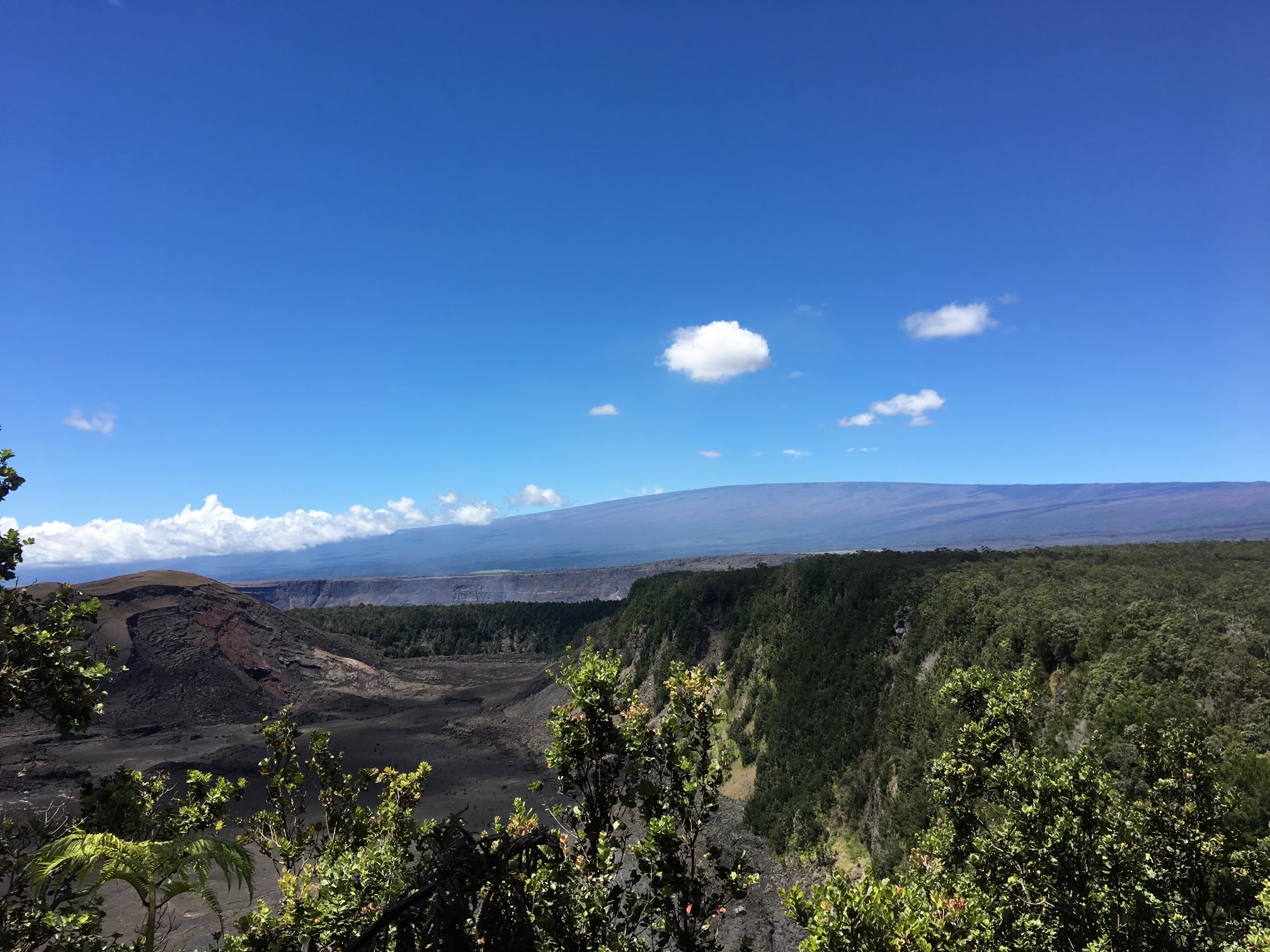 Mauna Loa from Kilauea